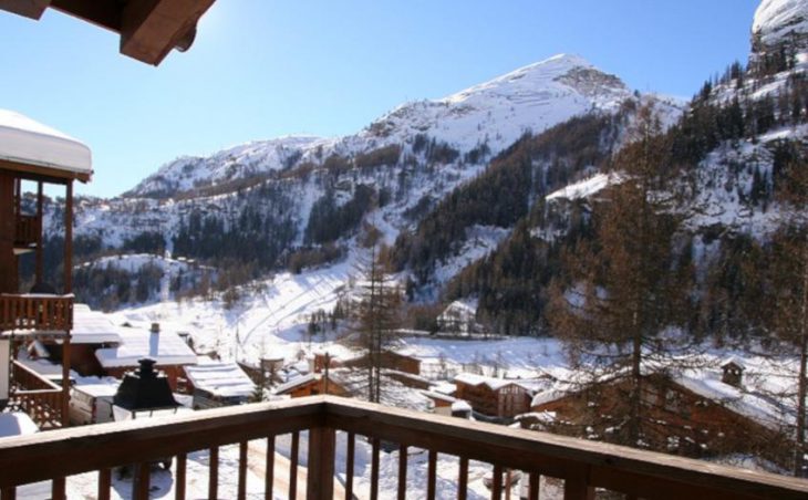 Chalet Belvedere, Tignes, Balcony View